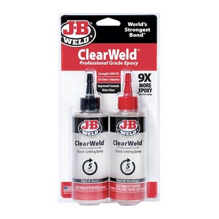 J-B Weld ClearWeld 5 Minute Epoxy